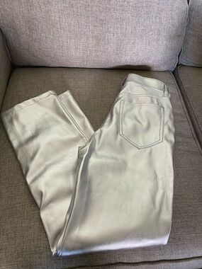 Abercrombie & Fitch Silver Straight-Leg Jeans